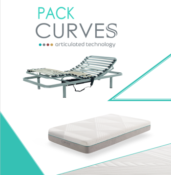 Pack de cama articulada Curves